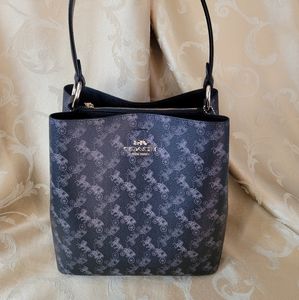 COACH Town Bucket Bag With Horse And Carriage